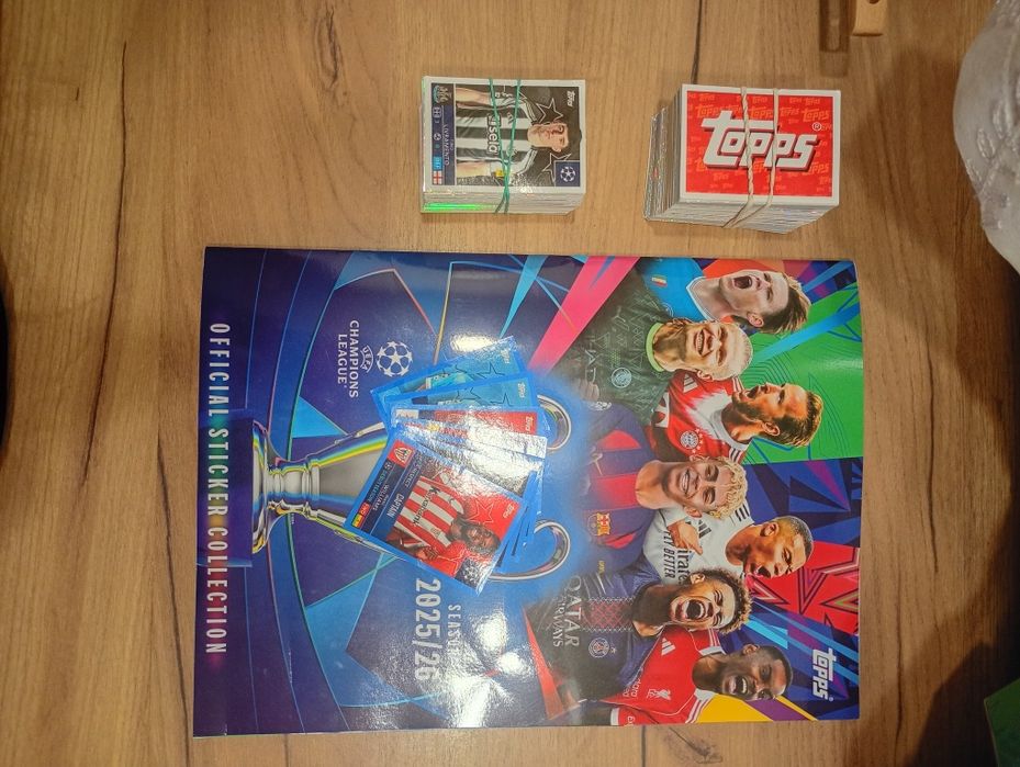 Naklejki champions league 25/26
