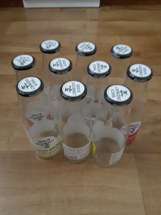 Butelki po soku bracia sadownicy, 750 ml, 10 sztuk
