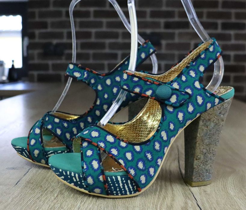 Irregular Choice damskie sandały na słupku 39 ( 25 cm)