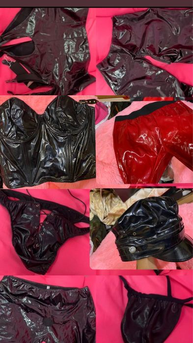 Латекс вініл щкіра силікон білизна