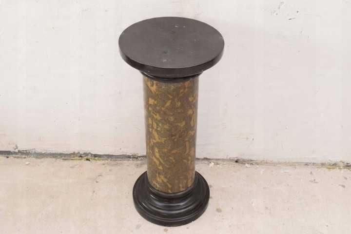 SŁUPEK MARMUR POSTUMENT - pod figurę z brązu 62cm Marmurowy Stolik