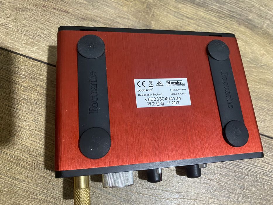 Звукова карта Focusrite Scarlett Solo 2nd Gen