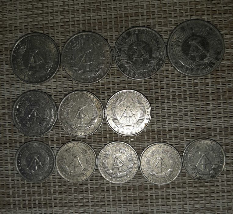 Монеты немецкие ГДР