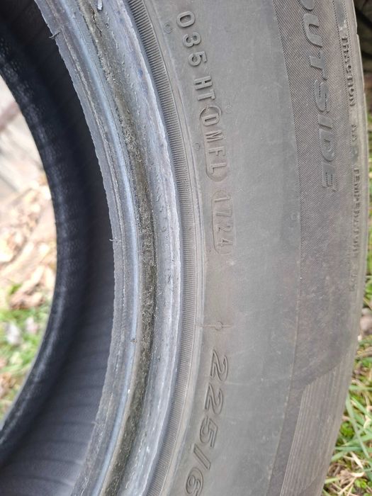 Opony Nexen 225/65 r17 letnie stan bdb