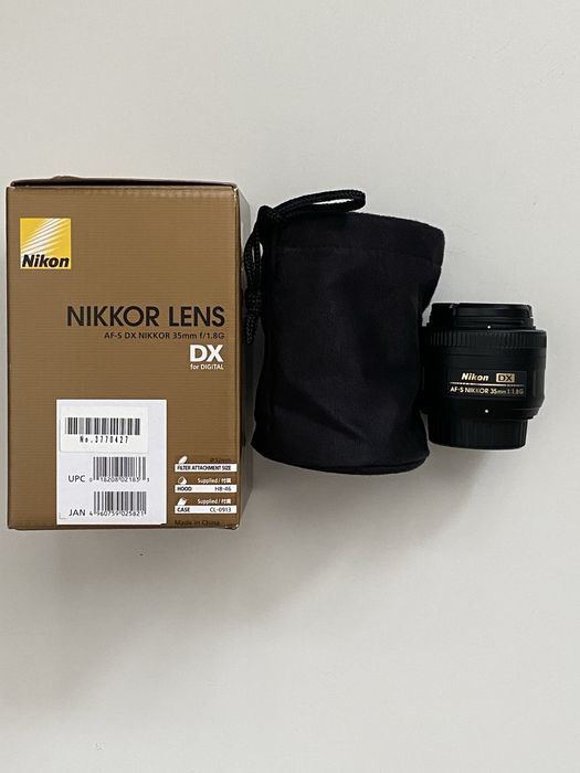 Об’єктив Nikon AF-S DX 35mm f/1.8 G