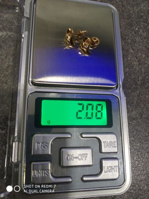 Золотые серьги 585 проба