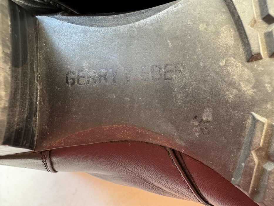 GERRY VEBER женск. полуботинки  кожа 37,5 Б/у