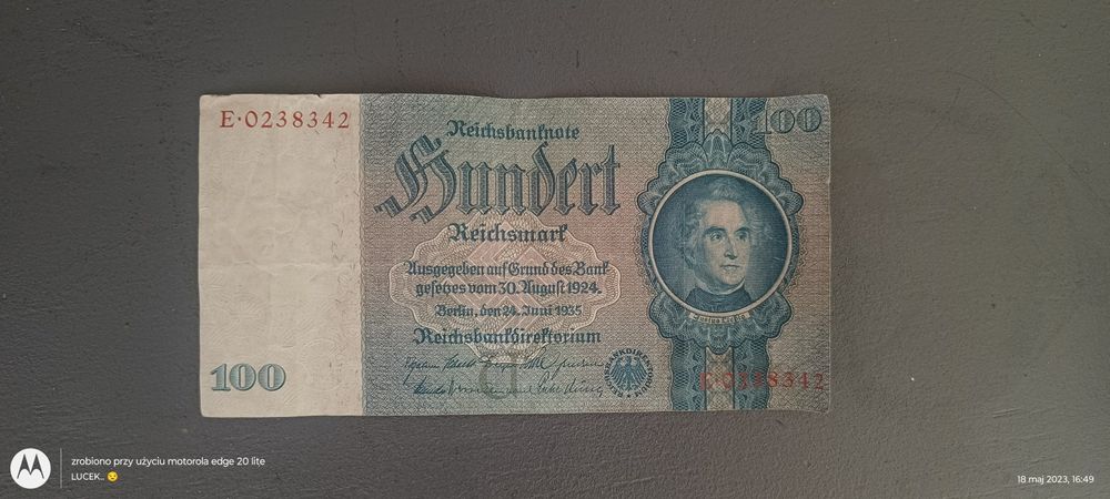 Niemcy 100 marek