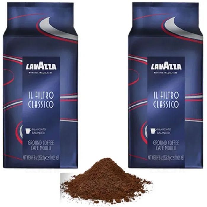 2x226g Kawa mielona LAVAZZA IL FILTRO CLASSICO Limitowana Skandynawska