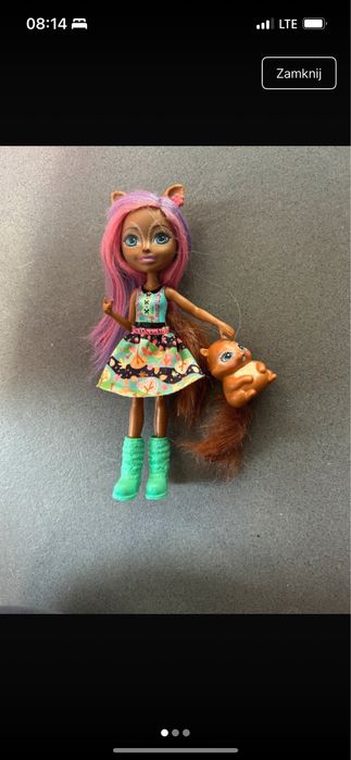 Enchantimals laleczka wiewiorka