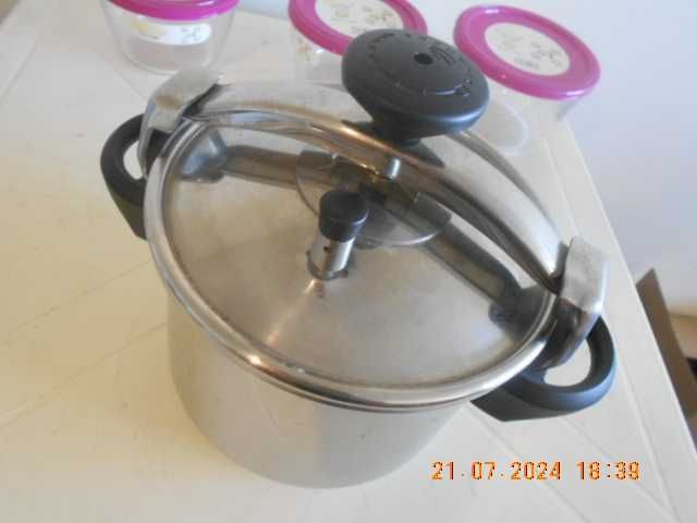 panela pressão silampos inox nova ATENÇÃO LER O ANUNCIO E VER AS FOTOS