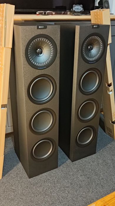 KEF q750 kolumny głośniki stereo para