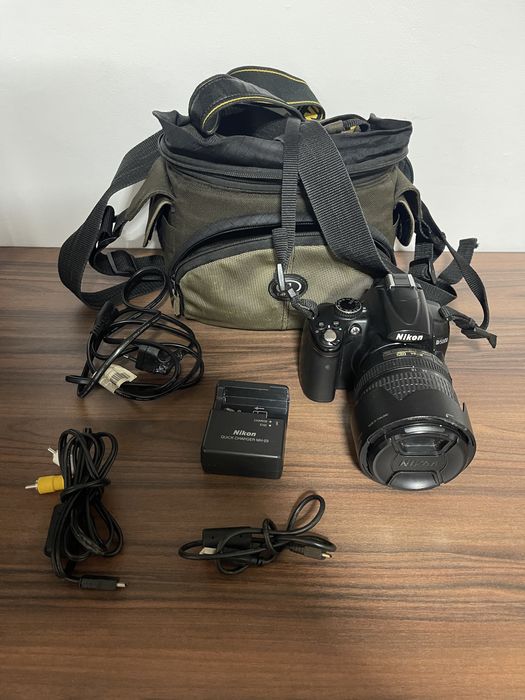 Nikon D5000 +18-105VR +karta16GB + akcesoria