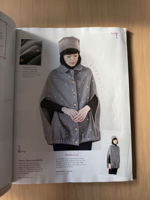 Revista Coudre C’est Facile - Un Patron, plusiers variations