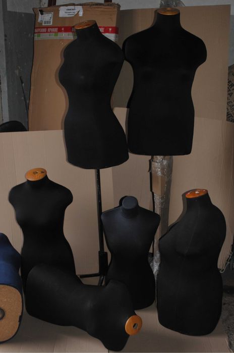 Жіночі тканеві кравецькі манекени для шиття, моделювання, демонстрації