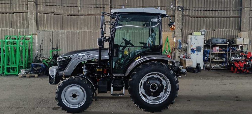 Мінітрактор Скаут TE-504 С Кабіна 50 к.с. Доставка Безкоштовна Кредит