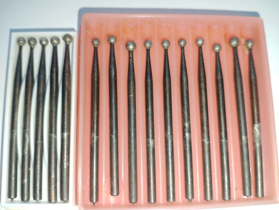 Алмазные  твердосплавные  боры шарошки диски стоматологические СССР