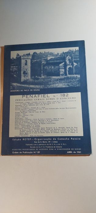 Penafiel - Roteiro ROTEP | Incluí Mapa Desdobrável