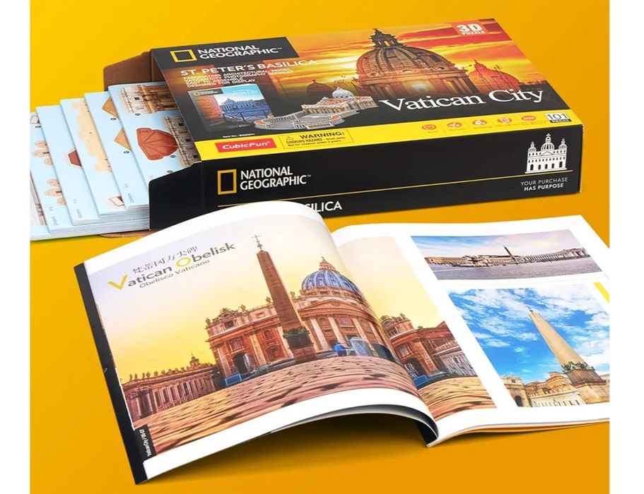 Puzzle 3D - Cidade do Vaticano