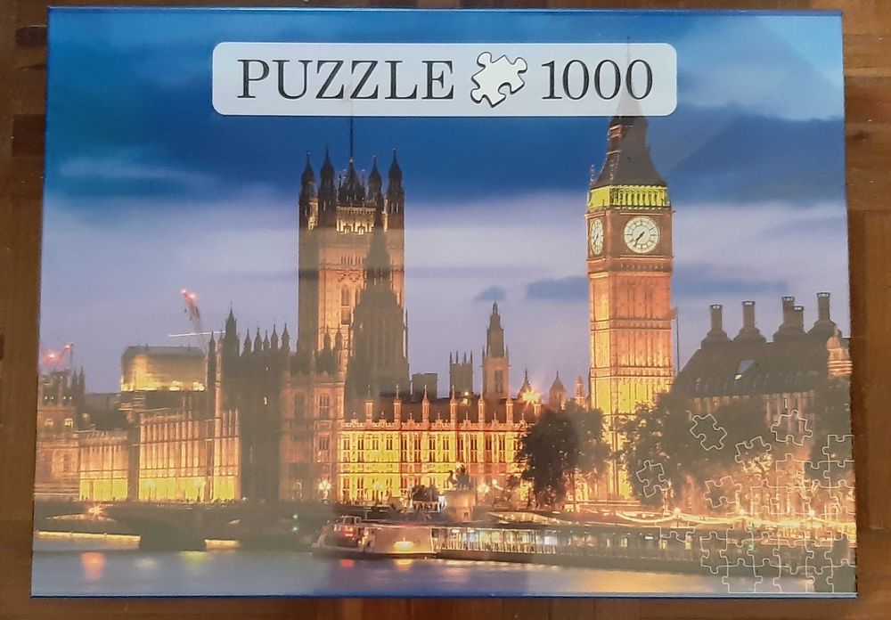 PUZZLE 1000 Peças: LONDRES à Noite - NOVO! A Estrear! SELADO!