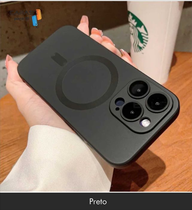 Capa MagSafe iPhone 15/14/13/12/11Pro/ProMax -- PORTES INCLUIDOS