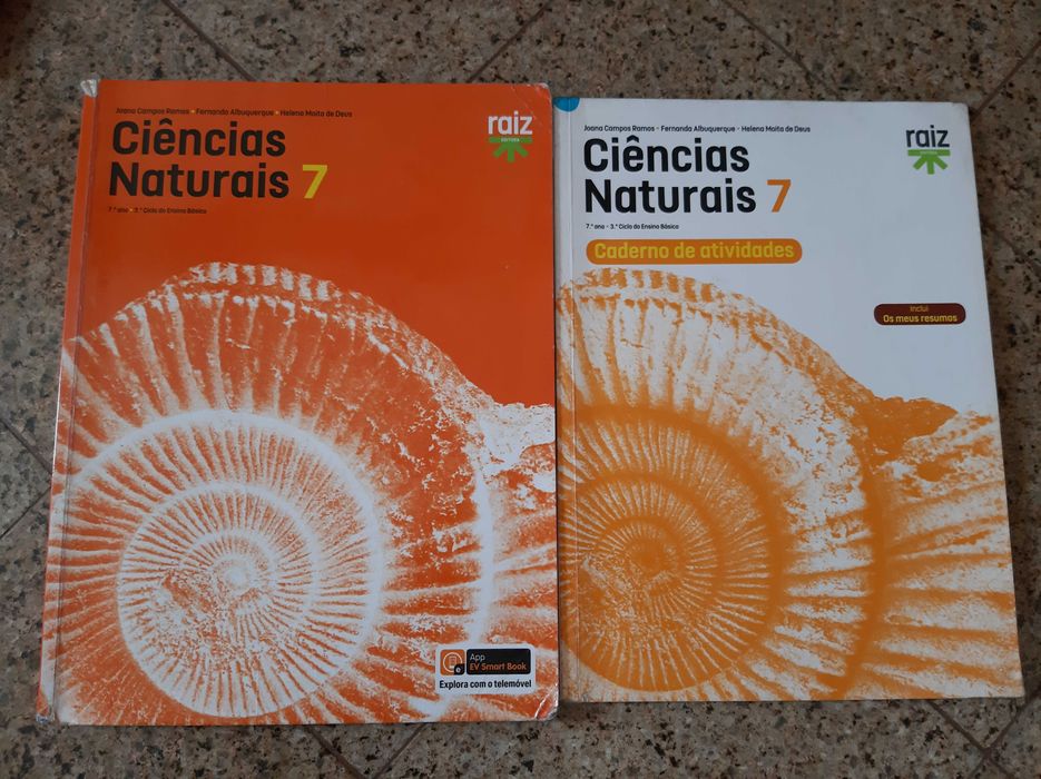 Manuais 7.º Ano, várias disciplinas
