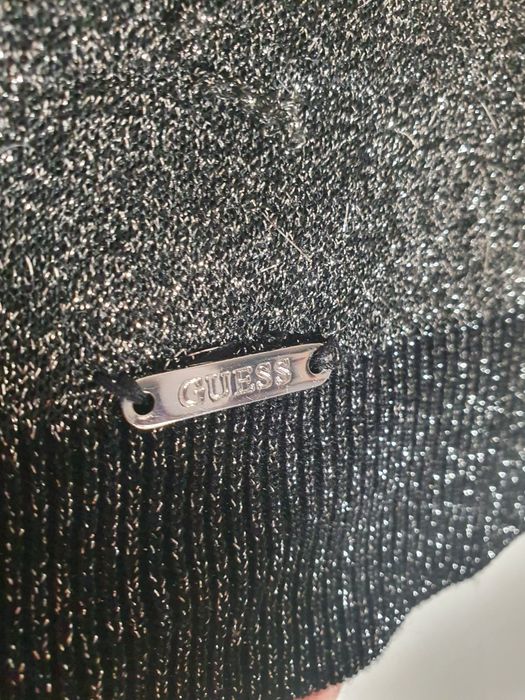 Guess golf czarno-srebrny