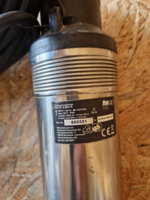 Einhell GC-DW 1300 N POMPA do wody  głębinowa