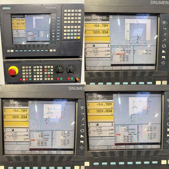 Tokarka cnc FAT Tur 630MN x2000 Fat Wroclaw