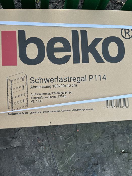 Стелаж металевий оцинкований