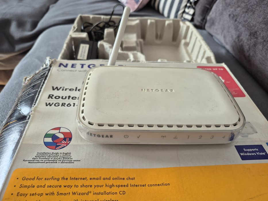 Router Netgear wi-fi WGR614 v7