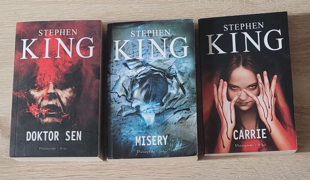 Stephen King - Doktor sen, Misery, Carrie