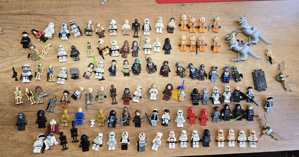Lego star wars mix figurek 110szt.