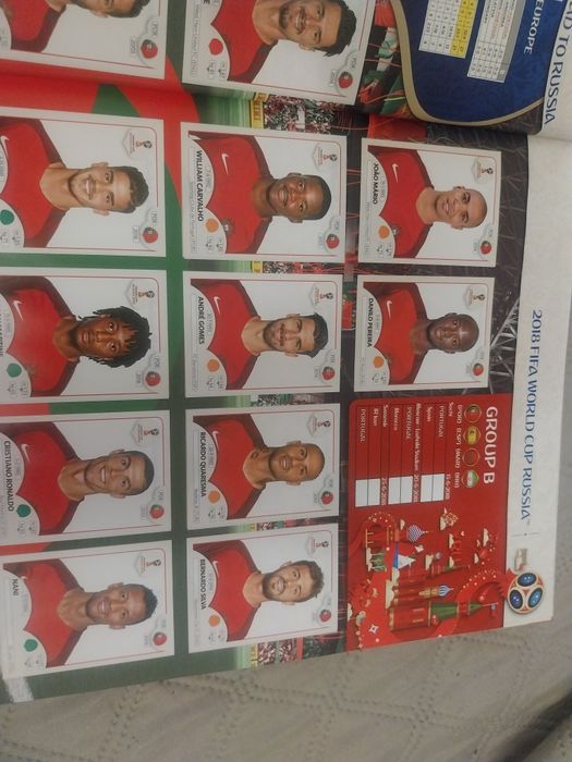 Album completo Russia 2018