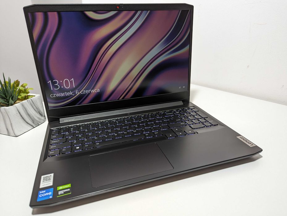 LAPTOP GAMINGOWY Lenovo Ideapad Gaming RTX 3050 i5-11320H 120 hz