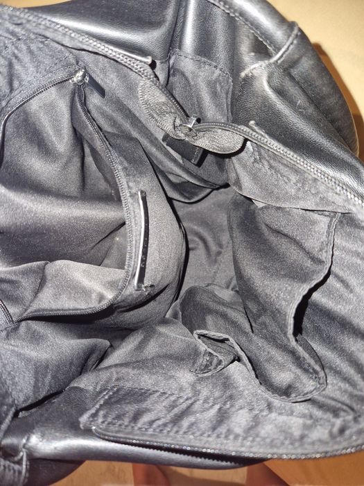 Czarna Torebka Skóra