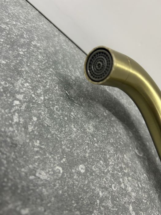 Kran kuchenny szczotkowane złoto stan bardzo dobry