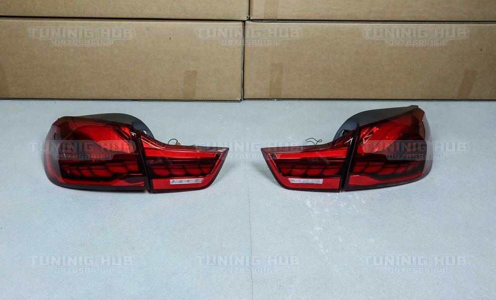 Задні ліхтарі BMW F82 F83 F32 F36 M4 лед стопи Червоні Red LED нові