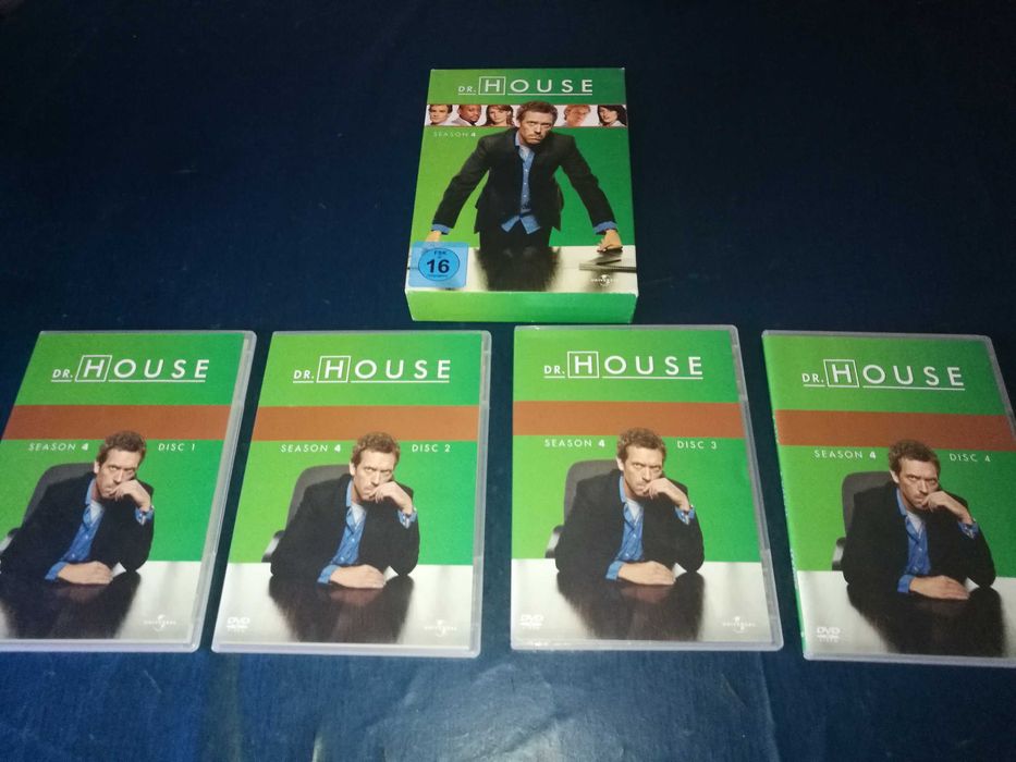 HOUSE - SEASON 4 DVD (legendagem em Inglês)