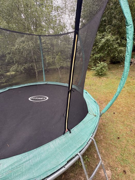 Trampolina fit-net 312cm 10Ft z drabinka i siatka