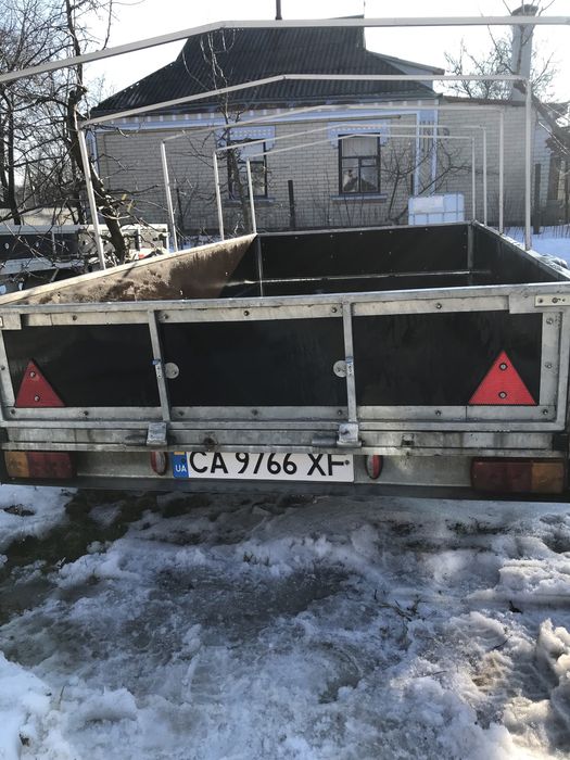 Причіп 1.50*3.00 /вісь на 1200кг/