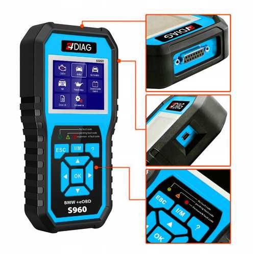 BMW MINI OBD2 Interfejs tester diagnostyczny komputer skaner PL