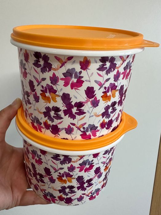 2 Caixas Flores 1.1L Tupperware