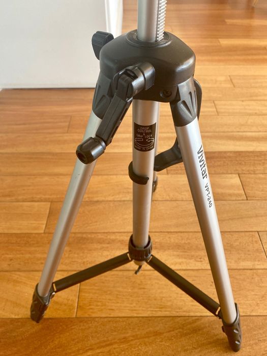 Tripé Vivitar - leve para câmara, DSLR e binóculos, 152 cm