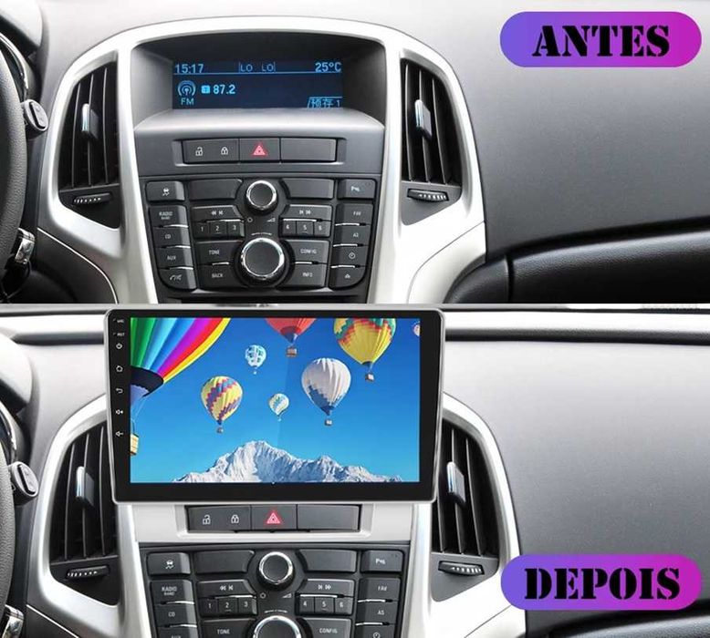 Android 4G + 128G para OPEL Astra 2010-2017, Novo