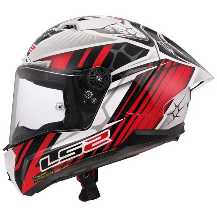 Capacete NOVO LS2 Thunder GP Aero (46% Desconto) EXTRAS. Tam L-XL-XXL
