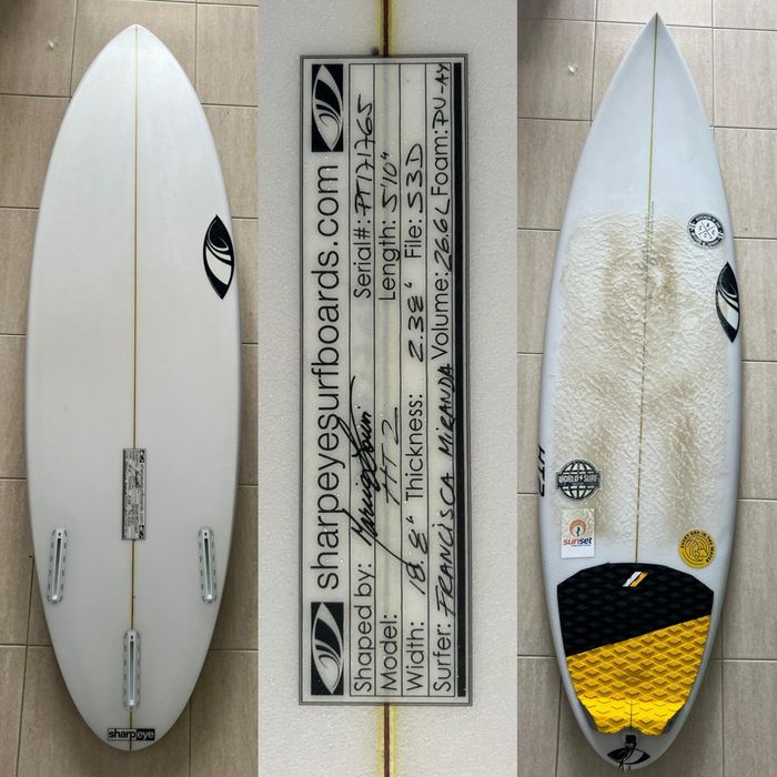 Várias, Prancha de surf Matta Smartech, AIPA carbono e Sharpey HT2e