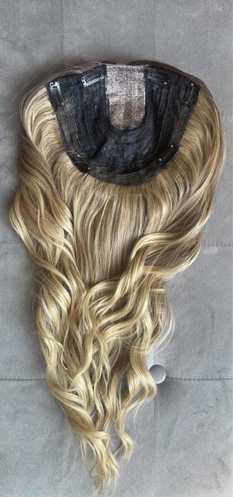 Topper hair wlosy peruka blond na wymiar