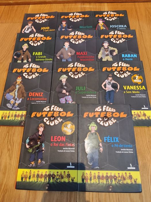 Coleção completa as feras futebol clube – livros 1 ao 11