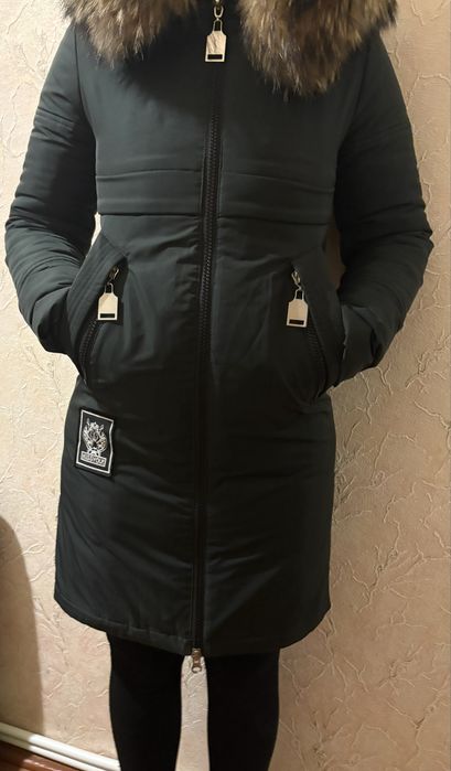 Пуховик з хутром